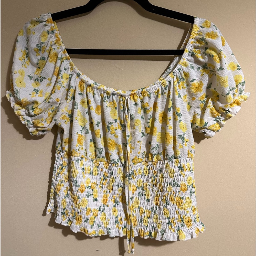 Scrunch Crop Top